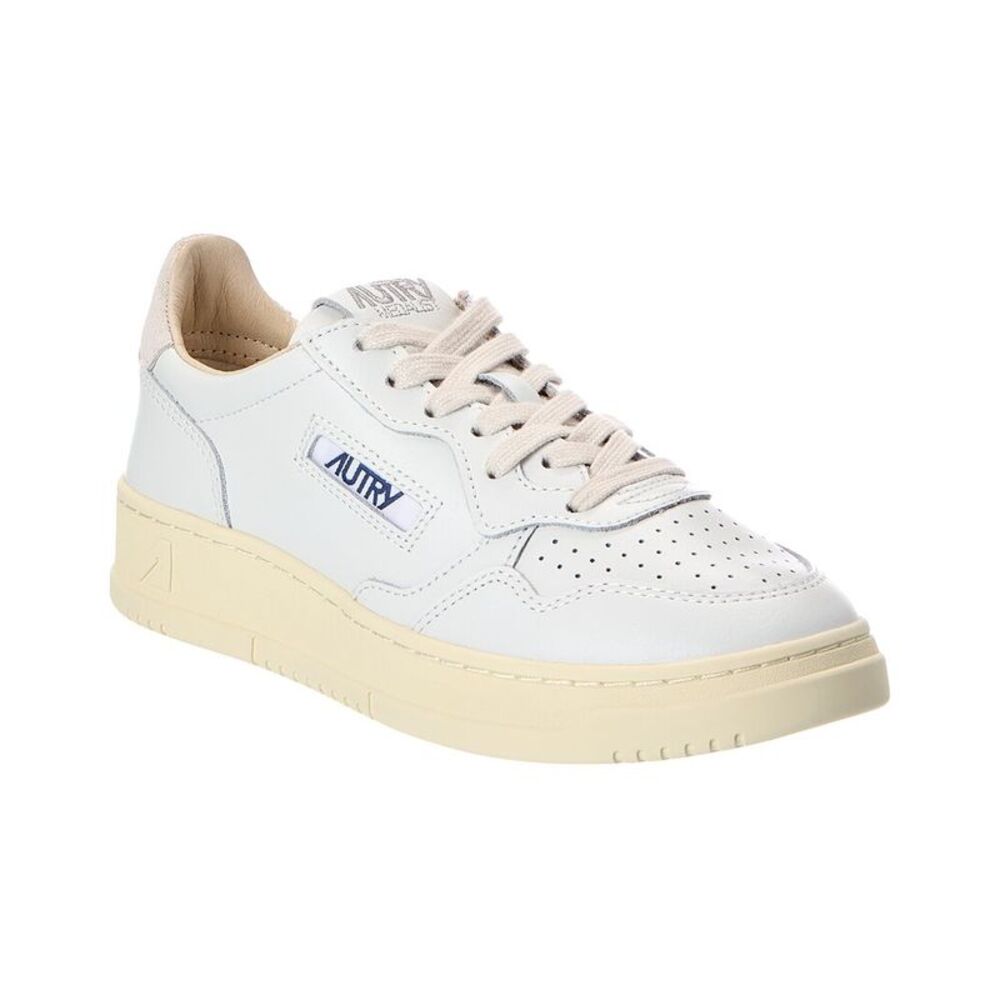Autry Leather Sneaker, White